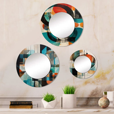 Cayucos Metal Round Mirror