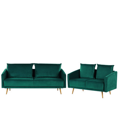 Christy 2 - Piece Velvet Living Room Set