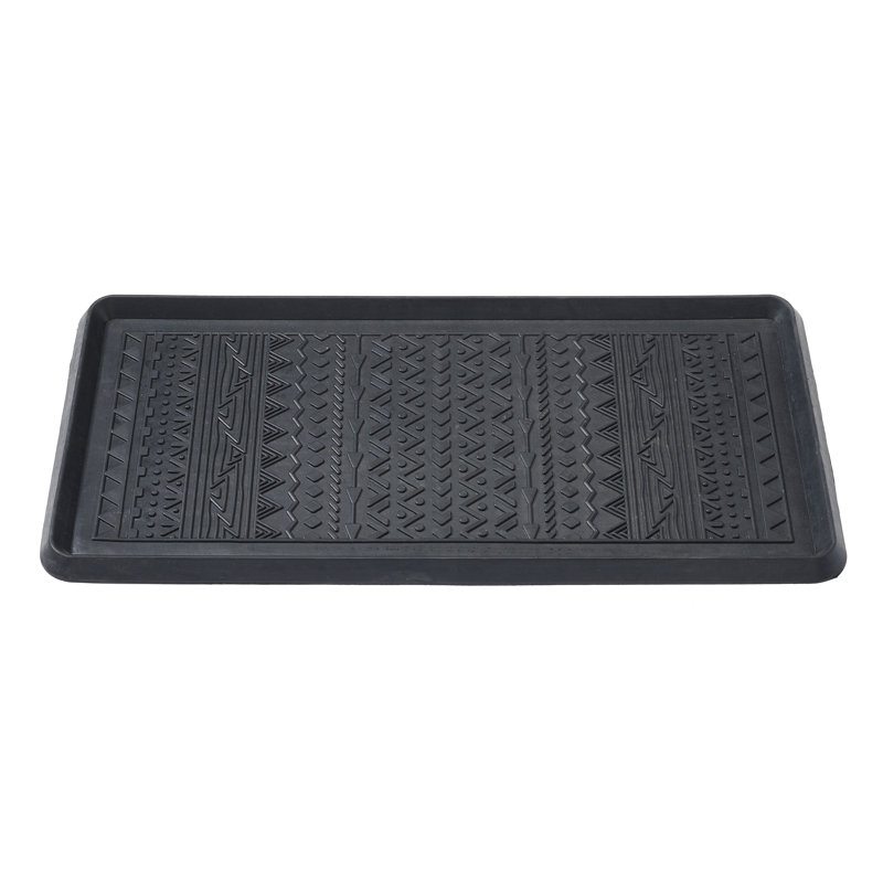 Rubber Boho Boot Tray
