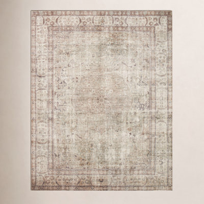 Loloi Margot Antique/Sage Area Rug feat. CloudPile