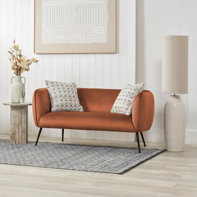Lucca 2 Seater Velvet Sofa