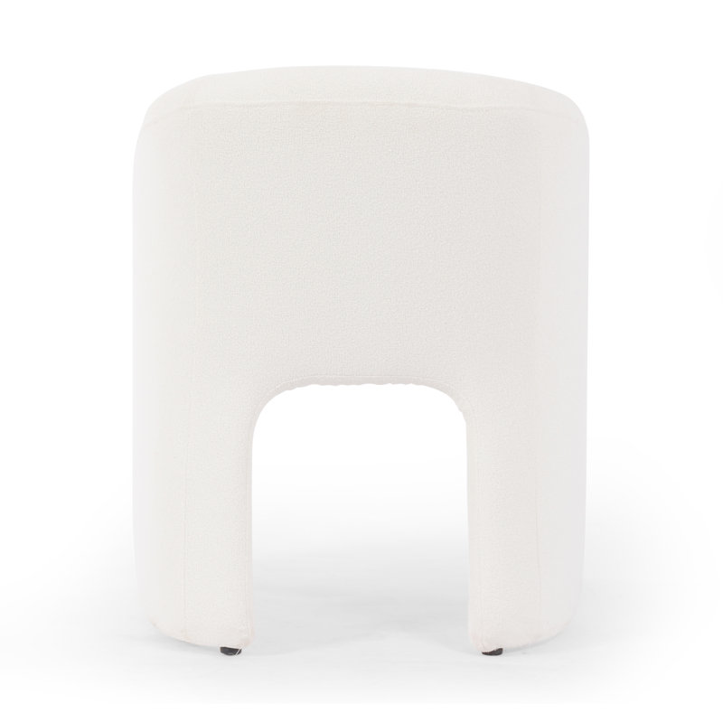 Elmore Upholstered Dining Chair, Thames Cream