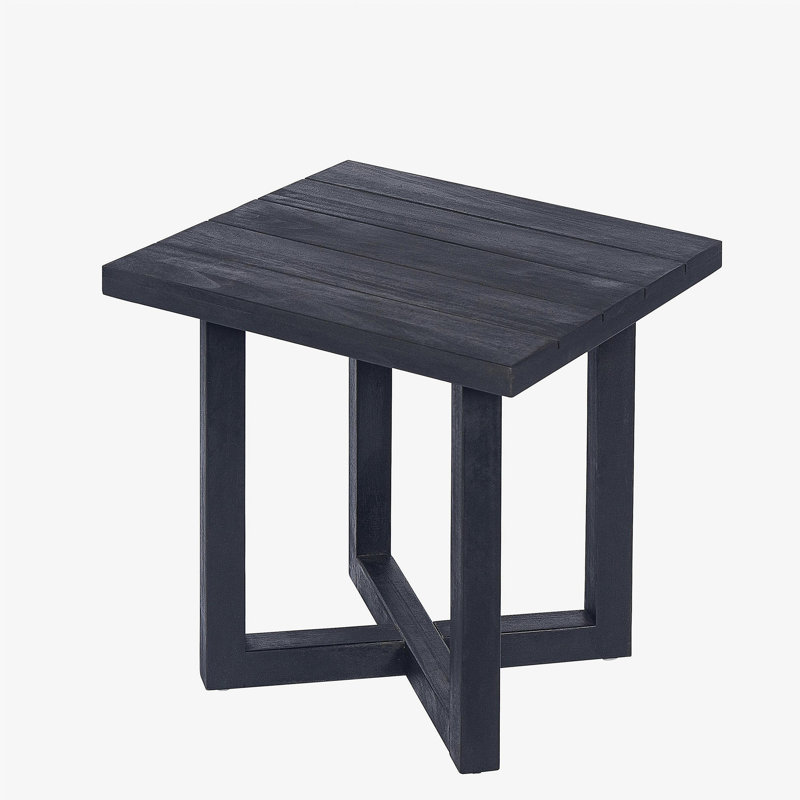 Table d'appoint ELLA SQUARE, noir