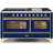 ILVE Majestic II Series 60 inch Dual Fuel Range with 9 Burners, Griddle (Glass Door)-114373849-114373869