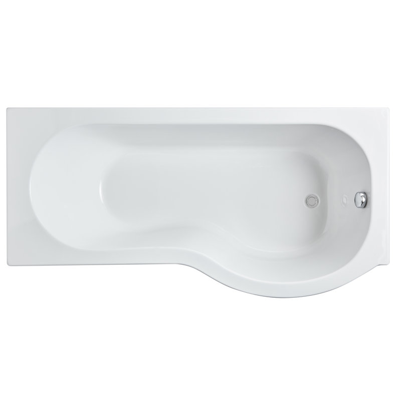 Maddalena 1500mm x 850mm Mounting / Installation Required Soaking Acrylic Bathtub, Left Hand, 170cm