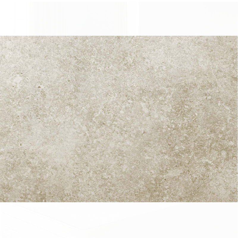 Ensemble de tables basses 3 pièces Pierre et métal crème, Crème