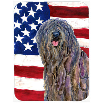 Patriotic Wood Glass Cutting Board