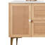 Meuble-lavabo de salle de bain autoportant en contreplaqué pré-assemblé avec lavabo rectangulaire en céramique blanc avec plateau en grain de bois de chêne-1949315935