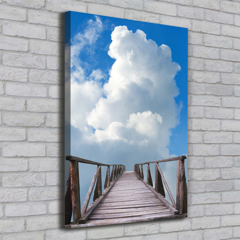 Way To Heaven - Wrapped Canvas Print