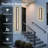 2 Pack Modern Outdoor Long Wall Lights Fixture,40 Inch Outdoor LED Wall Sconce Light,Dimmable Outside Wall Led Linear Lights,Exterior Lighting Fixtures For Garage,Porch,Patio,Front Door-492240767-492240762