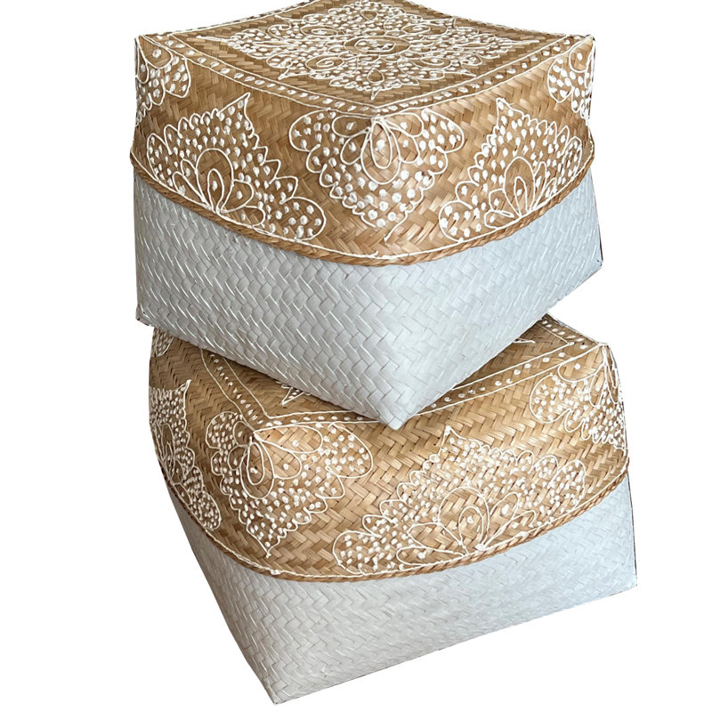 Bamboo Decorative Basket Set
