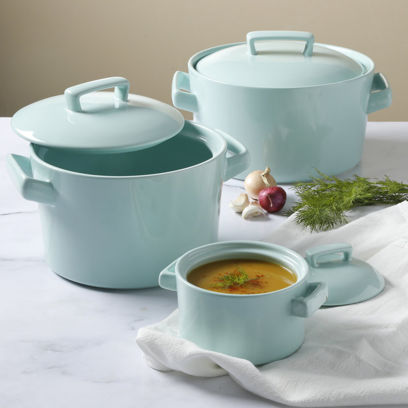 Martha Stewart 6-Piece Casserole Set with Lids