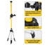 Professional Telescoping Laser Level Pole Kit  Multi-Function Fine-Tuning Bracket, Tripod with 1/4"-20 & 5/8"-11 Adapters, Ideal for Rotary & Line Lasers – For Construction and Home Renovation