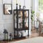 Vitrine lumineuse avec espace de rangement ouvert-133156101