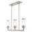 Binghamton 3 - Light Brushed Nickel Pendant