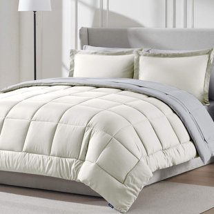 Ensemble d'édredon réversible avec draps Bed-in-a-bag