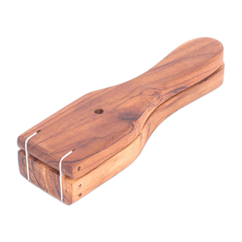 Novica Handmade Summer Meal Wood Citrus Squeezer