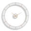  Horloge murale ivoire Halo