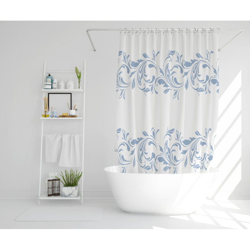 Climenhaga Polyester Shower Curtain, 168cm H x 168cm W