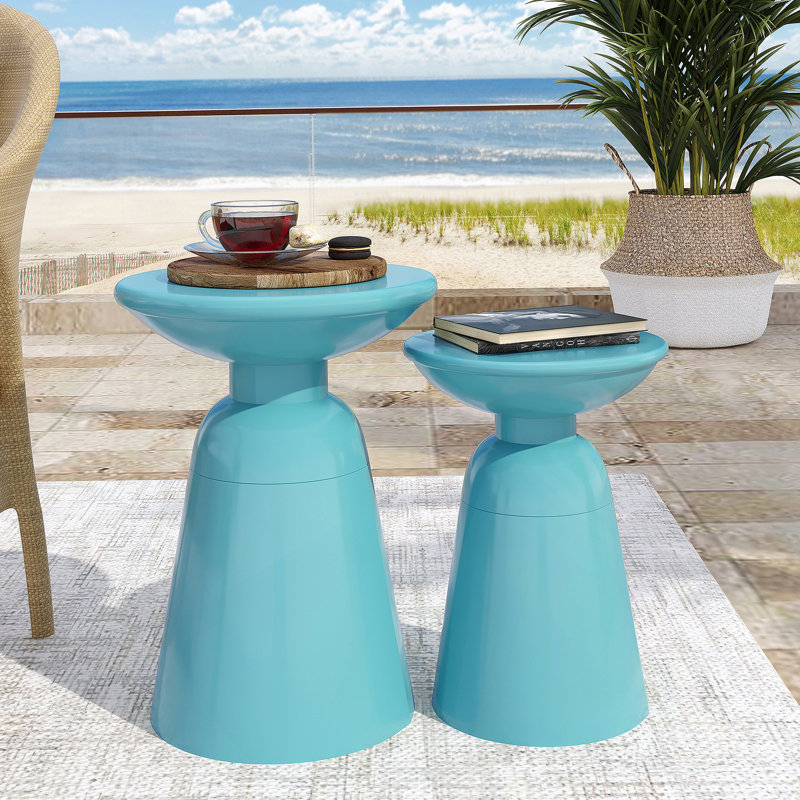 Ensemble de 2 tables d'appoint Serenita