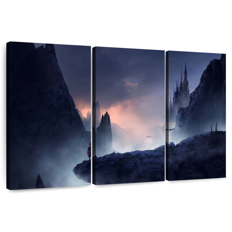 Kelan Warrior Dreamscape, 28" H x 45" W