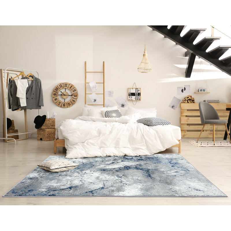 Neary Abstract Indoor Rug, Rectangle 8' x 10'