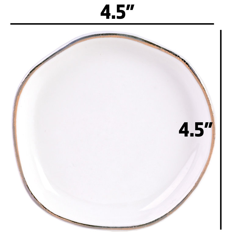 Plateau à bijoux Brillance, Éclat et Sourire 11,4 cm