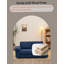 Canapé de rangement à 2 places avec compartiment caché, idéal pour les petites maisons et les espaces de vie contemporains, canapé confortable à 2 places-1714752993