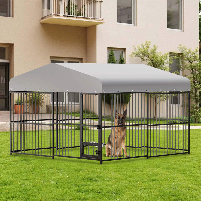 180cm H Metal Yard Kennel