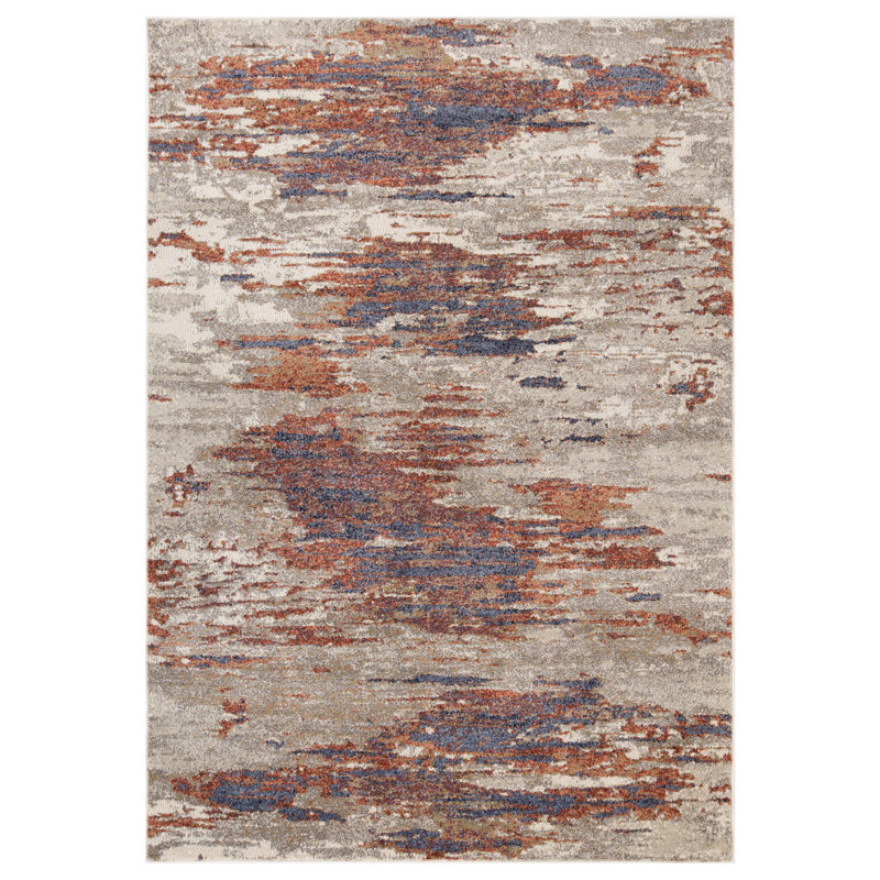 Tapis beige en polypropylène tissé à la machine Jordan Delia, Rectangle 1 pi 10 po x 2 pi 11 po
