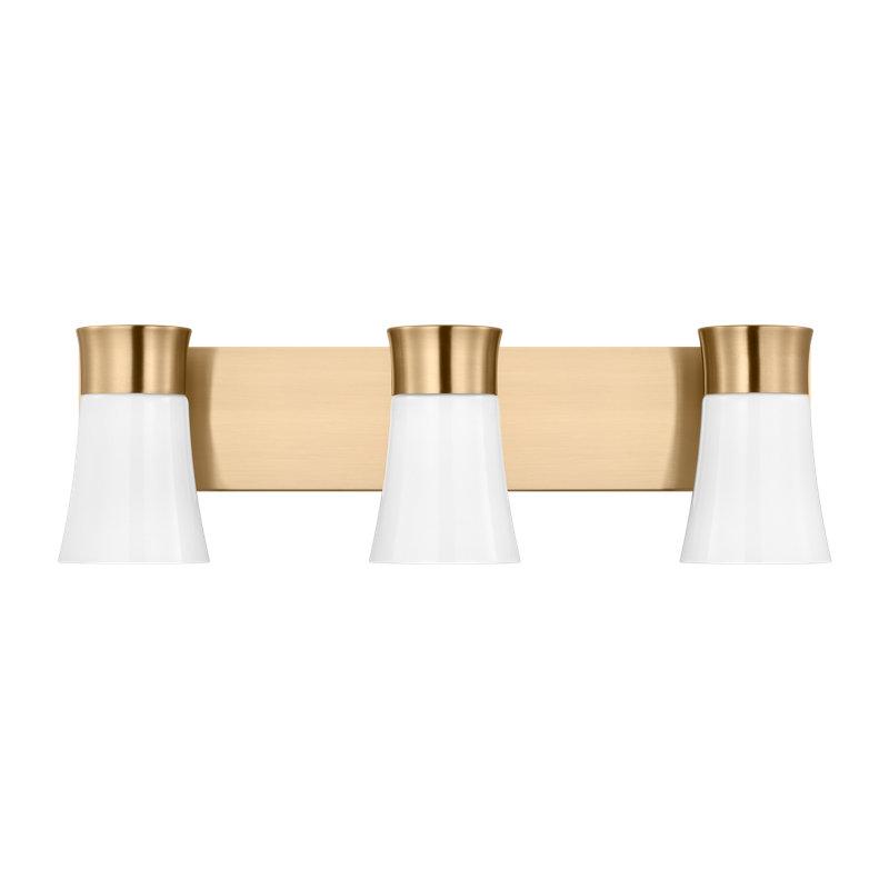 Roy Large Vanity, Satin Brass