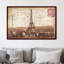 «Paris Nights» par Tre Sorelle Studios, reproduction d'art graphique sur toile-23681948