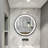 Bilol Glass Flat Wall Mirror-1242509727