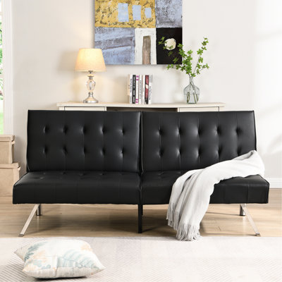 Structure en bois et lit noir à pieds en acier inoxydable, convient à plusieurs chambres et dortoirs