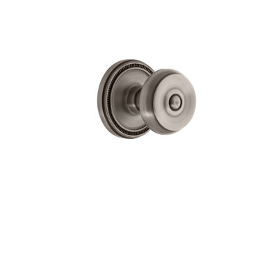 Grandeur Soleil Rosette Passage with Bouton Door Knob