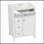 Meuble-lavabo à tablettes réglables avec lavabo-202092479