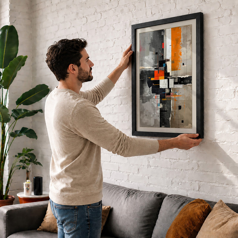 Geometric Order Industrial - Framed Print, Unframed, A3 - 42.0 x 29.7 cm