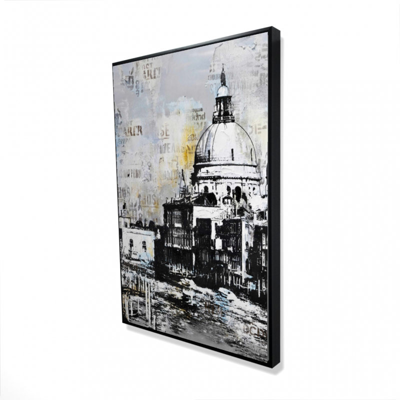 «Basilica of Santa Maria Della Salute» sur toile