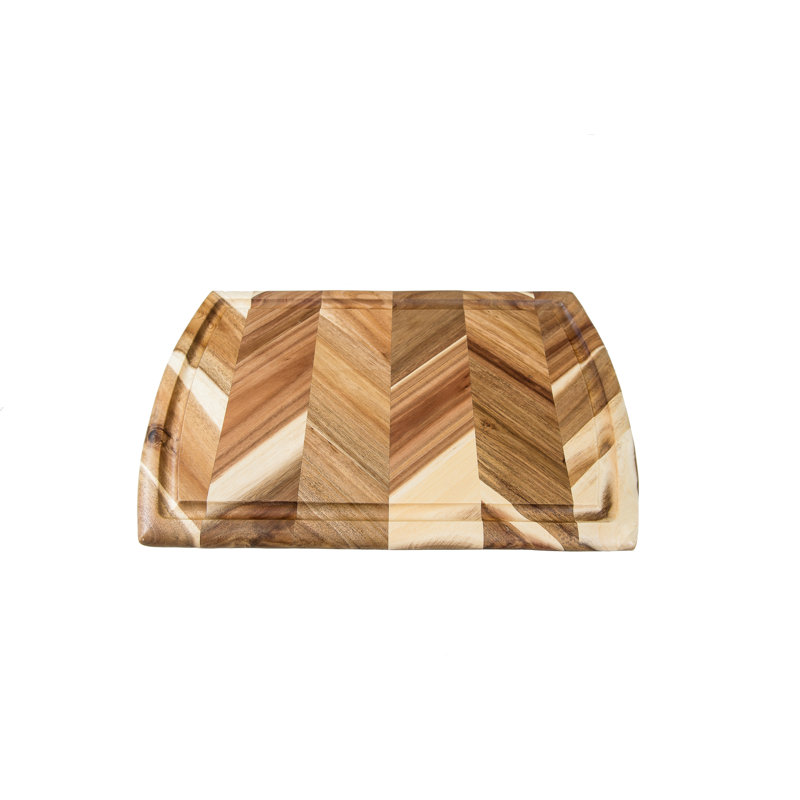 Acacia Herringbone Cutting / Serve Board