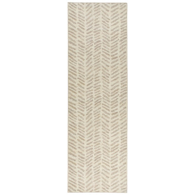 Tapis gris lavable à la machine Rowley