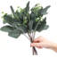 10 feuilles d'eucalyptus artificiels, guirlandes, guirlande, plante de mariage, décoration intérieure