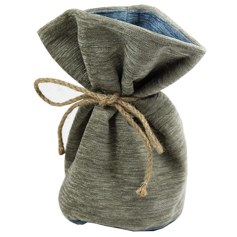 Macit Door Wedge, Taupe/Blue