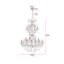 Lustre étagé de style bougie à 36 lumières Stockard-49587076-49587078