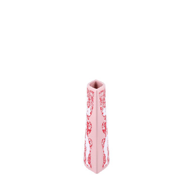 Nina Vase, pink/red, Height 6.5 in
