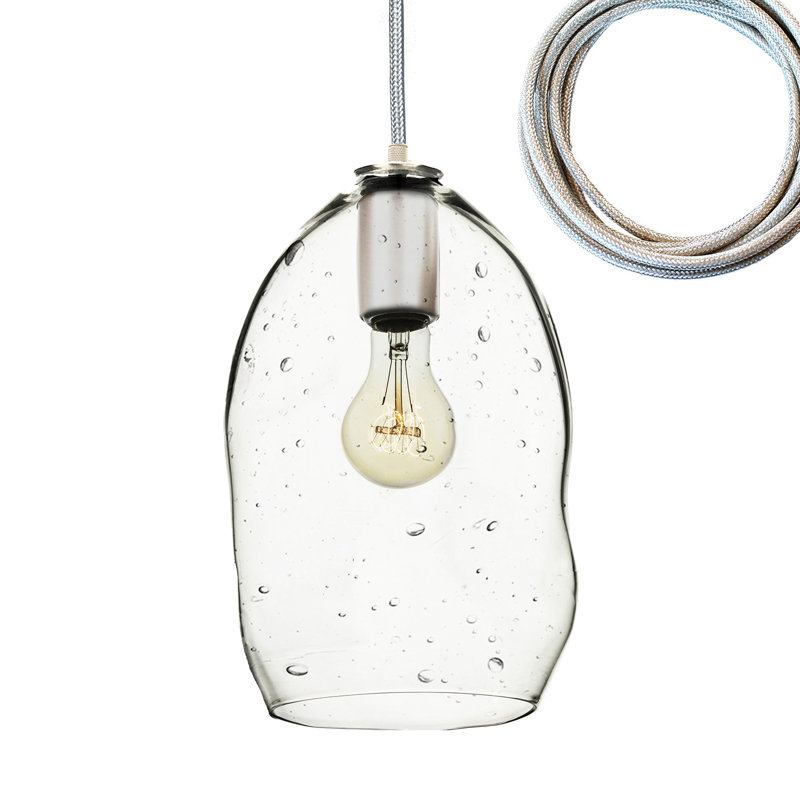 3 - Light Pendant, 108" H x 14" W x 14" D, Nickel