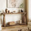 Console en bois massif de 63 po-1967938281-2048114615
