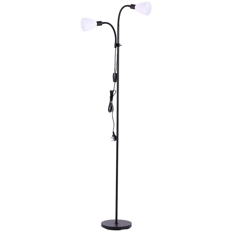 Paignt 180cm Tree Floor Lamp, Black