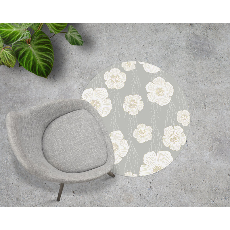 Kassaraba Hard Floor Straight Round Chair Mat