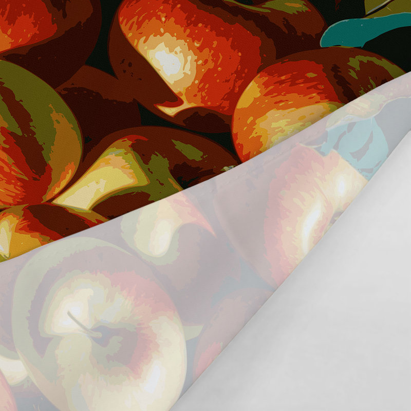 Tapisserie murale Fruit Apple Honeycrisp, 68 po x 80 po