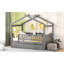 Lit en bois avec lit gigogne Watsons-995230065